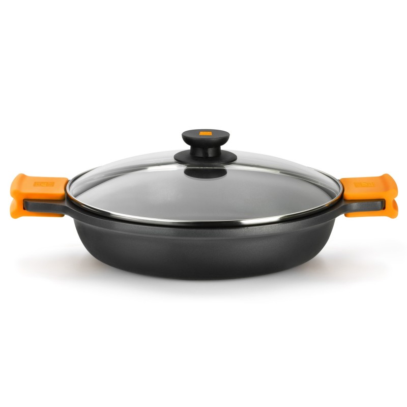 BRA Efficient A270540 cacerola 9 L Alrededor Negro