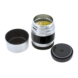 JATA MOD. 825 termo 0,5 L Negro, Acero inoxidable