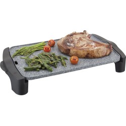 JATA GR558 plancha eléctrica Independiente 2500 W Negro, Gris
