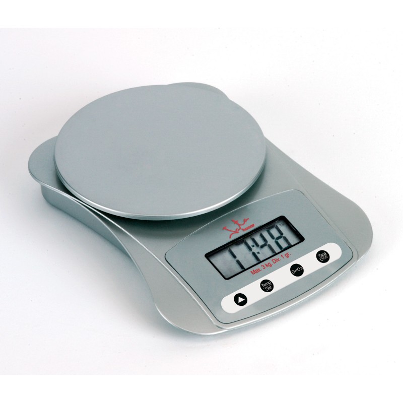 JATA 709 báscula de cocina Plata Báscula electrónica de cocina