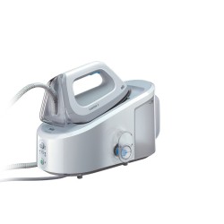 Braun IS 3042 estación plancha al vapor 2400 W 2 L Suela de Eloxal Blanco