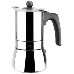 Magefesa Génova Cafetera italiana Acero inoxidable
