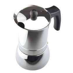 Magefesa Génova Cafetera italiana Acero inoxidable