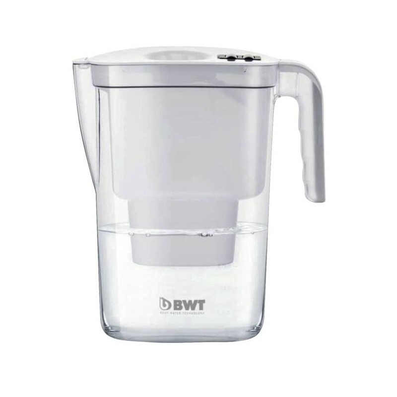 BWT Vida Filtro de agua para jarra 2,6 L Transparente, Blanco