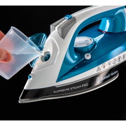 Russell Hobbs Supreme Steam Pro 2600 W 0,31 L Suela de cerámica Azul, Blanco