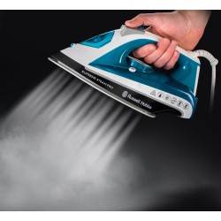 Russell Hobbs Supreme Steam Pro 2600 W 0,31 L Suela de cerámica Azul, Blanco