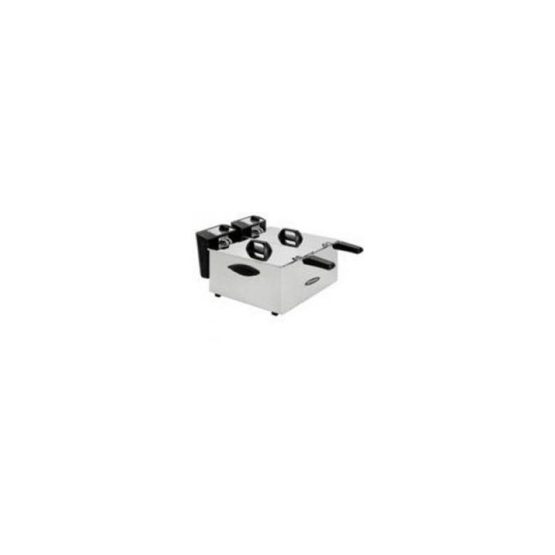 Orbegozo FDR 70 Doble 7 L 2000 W Acero inoxidable