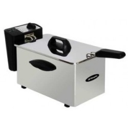 Orbegozo FDR 25 Sencillo 2,5 L 2000 W Freidora Acero inoxidable