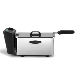 Orbegozo FDR 25 Sencillo 2,5 L 2000 W Freidora Acero inoxidable