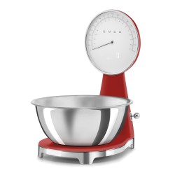Smeg KSF01RDWW báscula de cocina Rojo Encimera Báscula electrónica de cocina