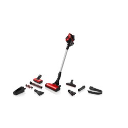 Bosch Serie 6 BBS61PET2 aspiradora de pie y escoba eléctrica Aspiradora escoba 2 en 1 Batería Secar Sin bolsa Rojo