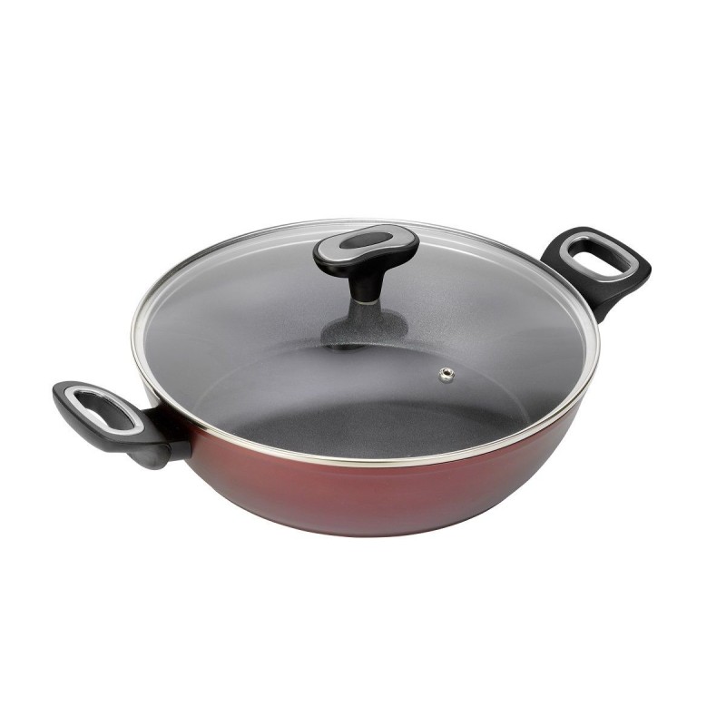 JATA TF928 olla sopera 3,6 L Rojo Aluminio