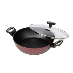JATA TF928 olla sopera 3,6 L Rojo Aluminio