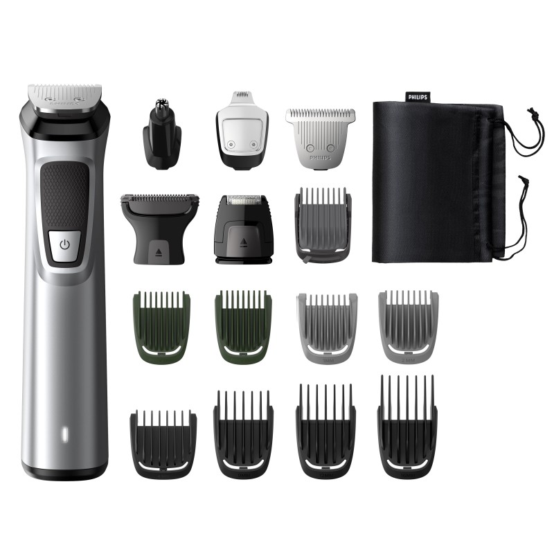 Philips MULTIGROOM Series 7000 MG7736 15 Cara, cabello y cuerpo 16 en 1