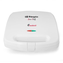 Orbegozo SW 7100 sandwichera 1500 W Blanco