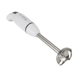 JATA BT126 licuadora Batidora de inmersión 400 W Acero inoxidable, Blanco