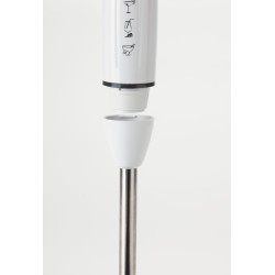 JATA BT126 licuadora Batidora de inmersión 400 W Acero inoxidable, Blanco