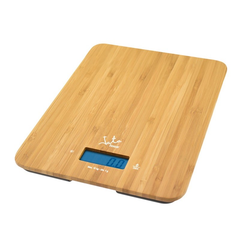 JATA 720 báscula de cocina Bamboo Báscula electrónica de cocina