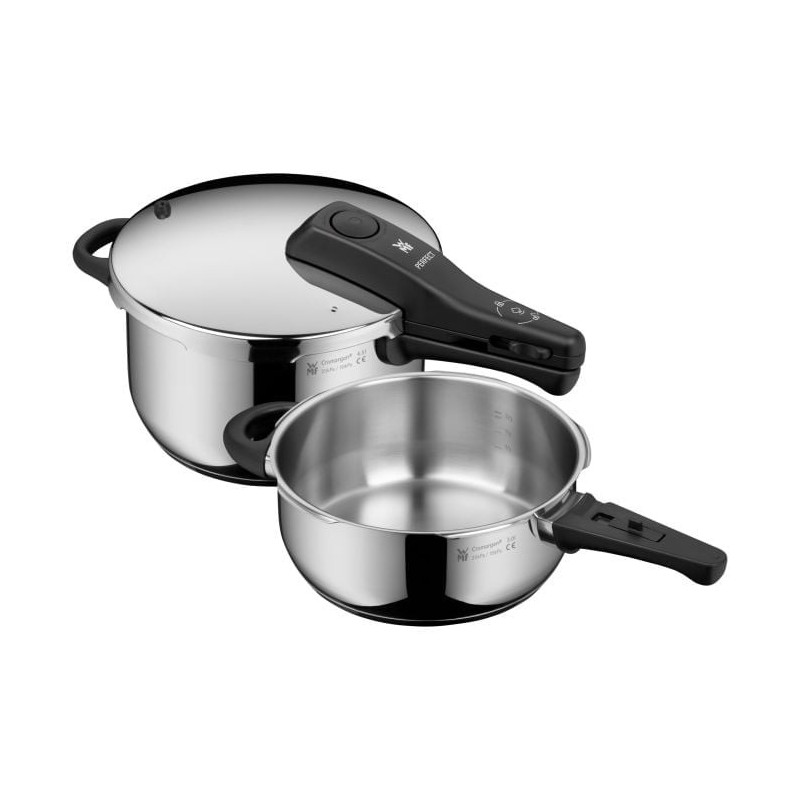 WMF 1512000346 7,5 L Negro, Acero inoxidable