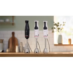 Bosch Serie 4 MSM4W210 licuadora 0,6 L Batidora de inmersión 600 W Negro, Blanco