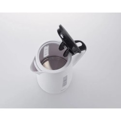 JATA HA701 tetera eléctrica 1 L 2200 W Negro, Blanco