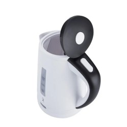JATA HA701 tetera eléctrica 1 L 2200 W Negro, Blanco