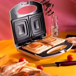 JATA JESW1232 sandwichera 750 W Blanco