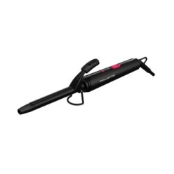 Rowenta CF2133F0 Utensilio de peinado Rizador de pelo Caliente Negro, Rosa 25 W