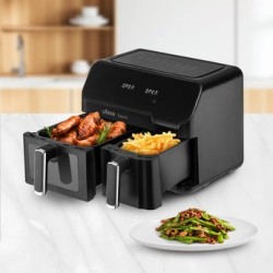 Ufesa Storm Doble 9 L 1700 W Freidora de aire caliente Negro