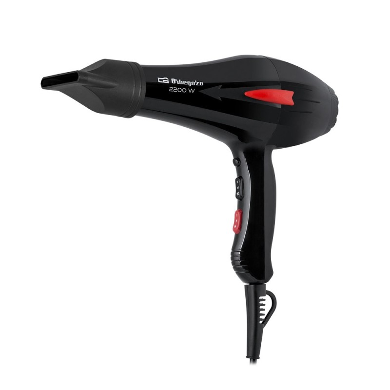 Orbegozo SE 2235 secador 2200 W Negro, Rojo