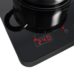 JATA JEVI1460 hobs Negro Encimera Con placa de inducción 2 zona(s)