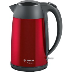 Bosch TWK3P424 tetera eléctrica 1,7 L 2400 W Gris, Rojo
