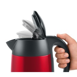 Bosch TWK3P424 tetera eléctrica 1,7 L 2400 W Gris, Rojo