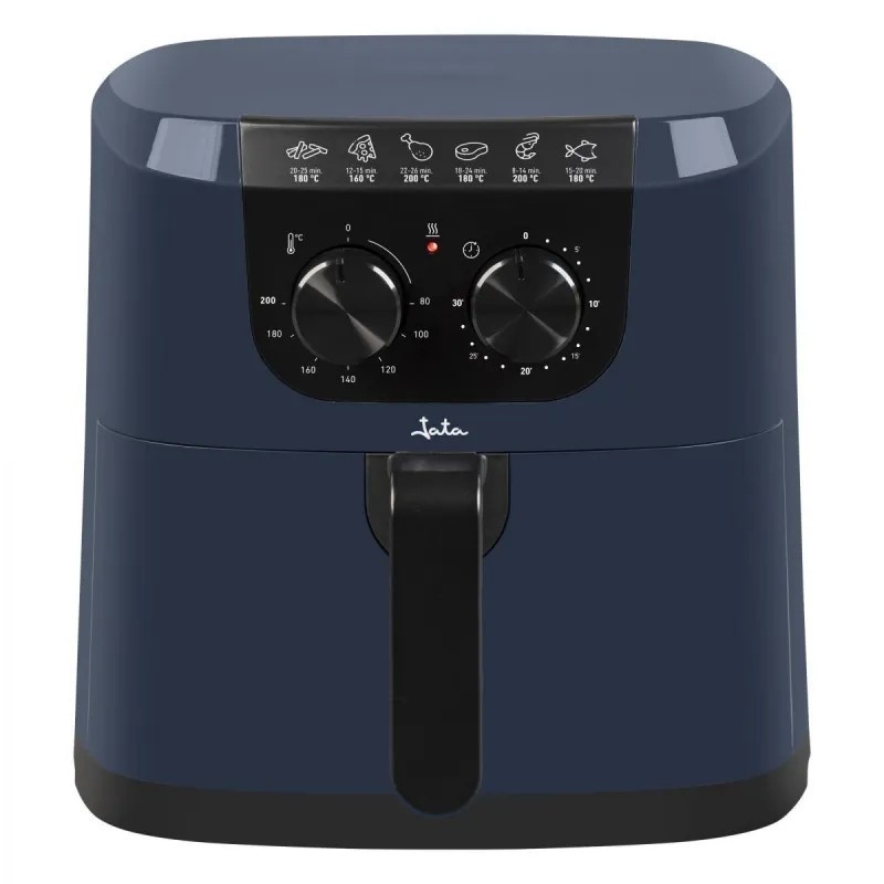 JATA JEFR1227 freidora Sencillo 4,5 L Independiente 1500 W Freidora de aire caliente Azul oscuro
