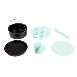 JATA JESA2090 accesorio para freidoras Kit de accesorios Negro, Color menta
