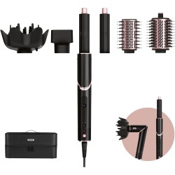Shark FlexStyle 5-in-1 Herramienta de peinado con múltiples accesorios Caliente Negro, Rosa 1400 W 2,5 m