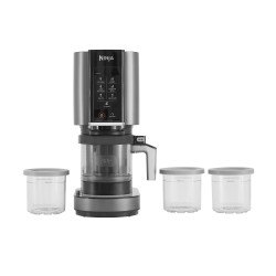 Ninja NC300EU máquina para helados Heladera tradicional 1,4 L 800 W Negro, Plata
