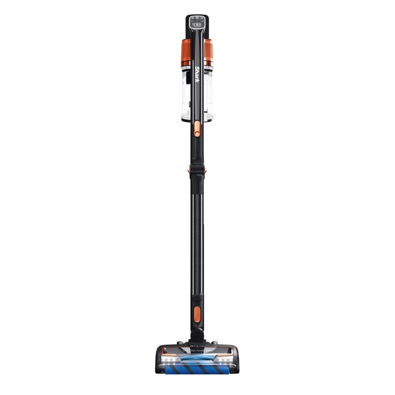 Shark IZ300EU aspiradora de pie y escoba eléctrica Aspiradora escoba 2 en 1 Batería Secar Sin bolsa Negro, Naranja