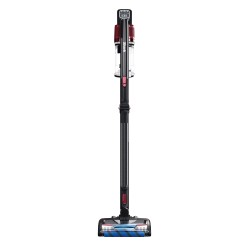 Shark IZ300EUT aspiradora de pie y escoba eléctrica Aspiradora escoba 2 en 1 Batería Secar Sin bolsa Negro, Borgoña
