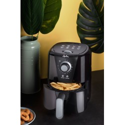 JATA JEFR1221 freidora Sencillo 1,5 L 1000 W Freidora de aire caliente Negro