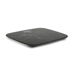 JATA HBAS1415 báscula de baño Rectángulo Negro, Color mármol Báscula personal electrónica