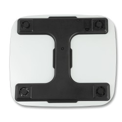 JATA HBAS1415 báscula de baño Rectángulo Negro, Color mármol Báscula personal electrónica