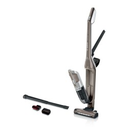 Bosch BBH3ALL23 aspiradora de pie y escoba eléctrica Aspiradora escoba 2 en 1 Batería Secar Sin bolsa 0,4 L Champán, Metálico