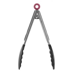 JATA AC35 pinza de cocina Silicona, Acero inoxidable Silicona