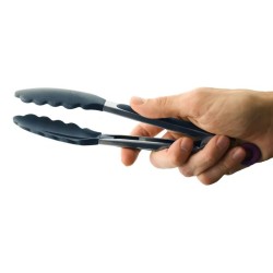 JATA AC35 pinza de cocina Silicona, Acero inoxidable Silicona