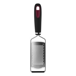 JATA AC31 cortador de verduras en espiral o rallador manual Rallador de mano Negro, Acero inoxidable
