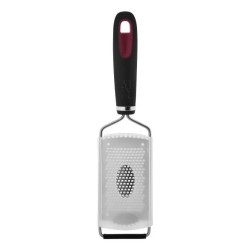 JATA AC31 cortador de verduras en espiral o rallador manual Rallador de mano Negro, Acero inoxidable