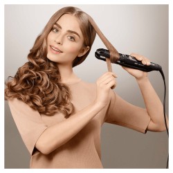 Braun Satin-Hair 5 ST 570 Herramienta de peinado con múltiples accesorios Caliente Negro