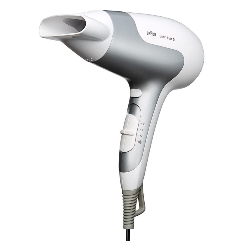 Braun Silk-épil 5 HD580 secador 2500 W Plata, Blanco