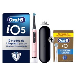 Oral-B 4210201414940 cepillo eléctrico para dientes Adulto Cepillo dental giratorio Negro, Rosa
